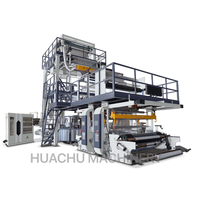 High-Speed Three-layer Three Screws ABC PE Film Blown Machine2000mm