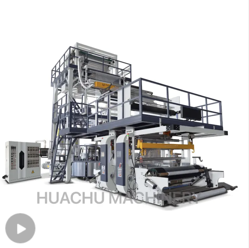 High-Speed Three-layer ABA Film Blown Machine